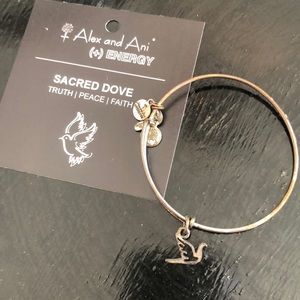 Sacred Dove Alex & Ani Bracelet with Card